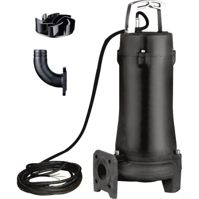 Насос фекальный LEO 50SWUm 9-6-0.37 L9001